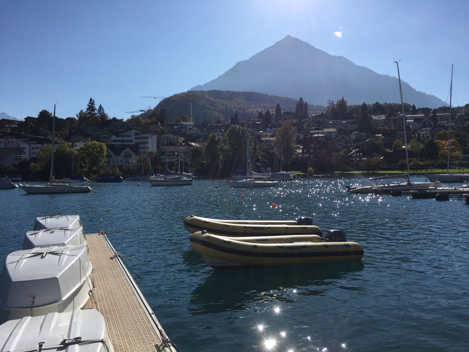 iPhone 6 back camera 4.15mm f/2.2 sample photo. Lake, landscape, mountains, nature photography
