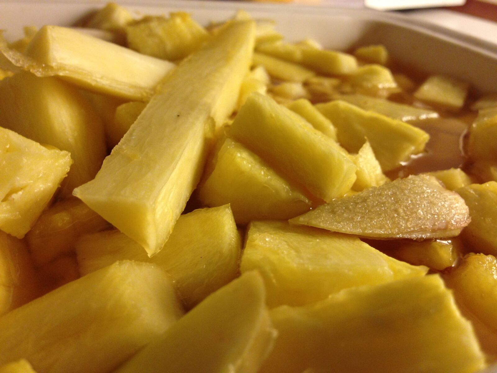 Apple iPhone 5 sample photo. Dessert, food, pineapple, sugar photography