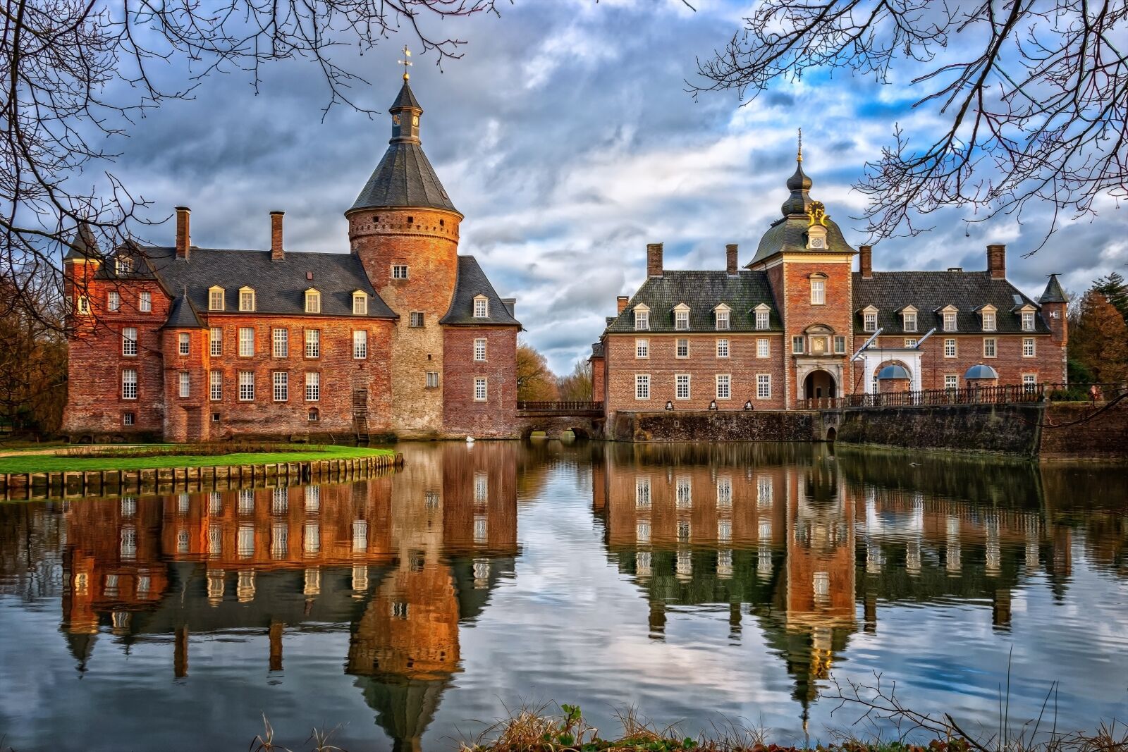 Nikon D3300 sample photo. Castle, moated castle, middle photography