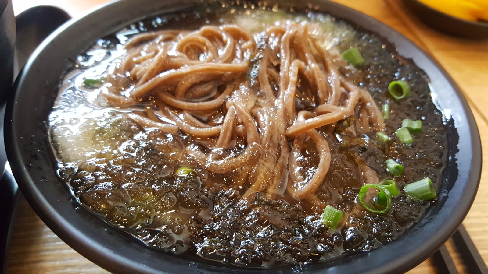 Samsung GALAXY S6 edge sample photo. Korea, koreanfood, noodle photography