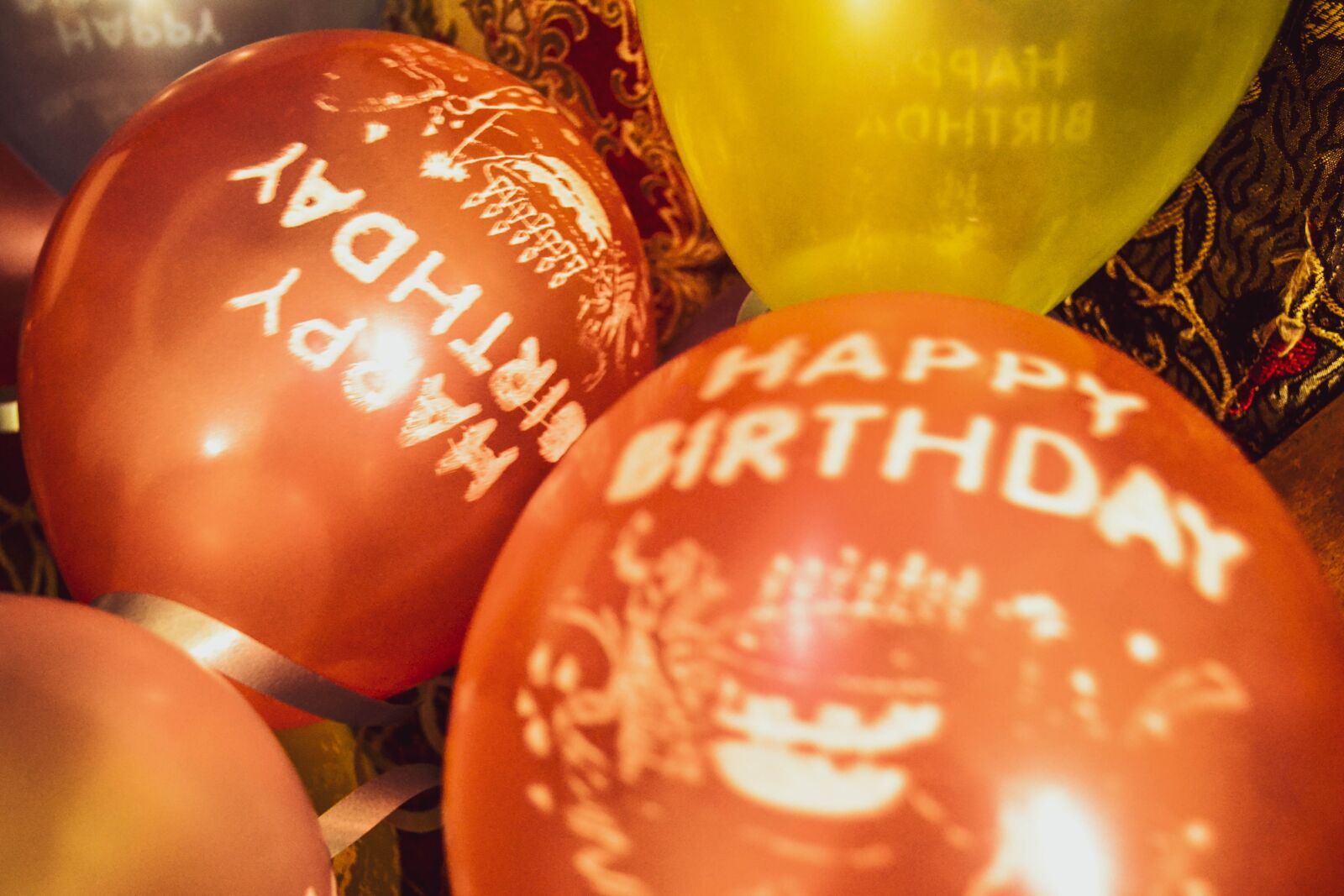 Nikon D3100 sample photo. Happy birthday, balloon, birthday photography