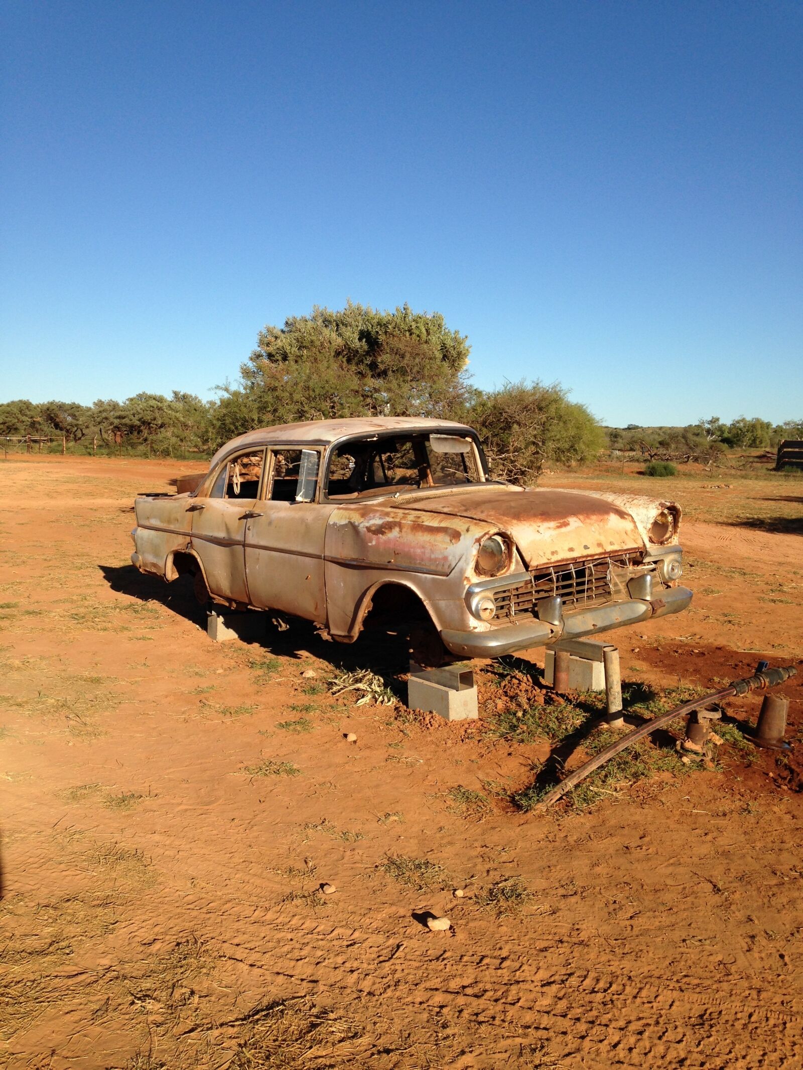 iPhone 5c back camera 4.12mm f/2.4 sample photo. Abandoned, rusted, outback photography