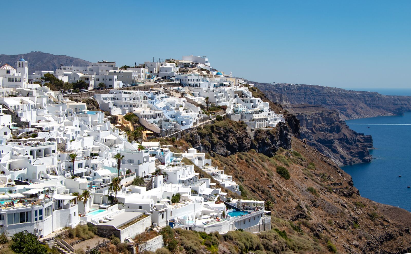 Canon EF-S 18-135mm F3.5-5.6 IS USM sample photo. Santorini, greece, landscape photography