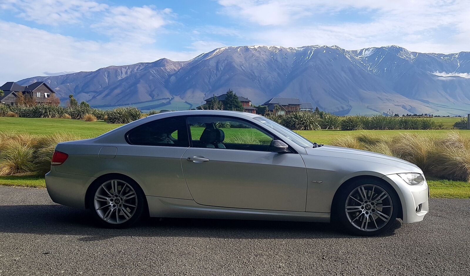 Samsung Galaxy S8 sample photo. Bmw, coupe, silver car photography