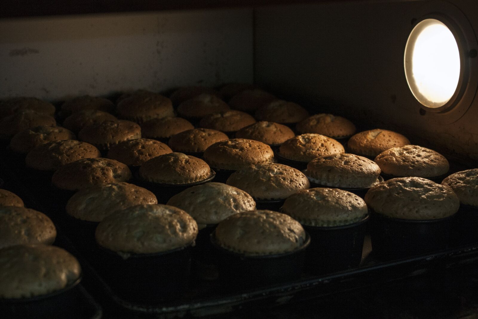 Canon EOS 450D (EOS Rebel XSi / EOS Kiss X2) sample photo. Muffins, bread, oven photography