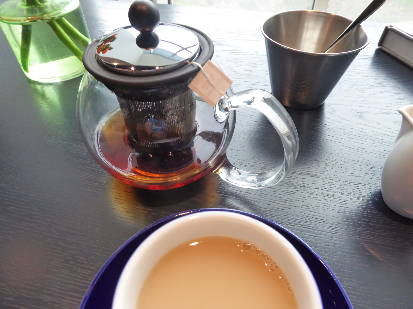 Panasonic Lumix DMC-ZS40 (Lumix DMC-TZ60) sample photo. Afternoon, tea, tea, cup photography