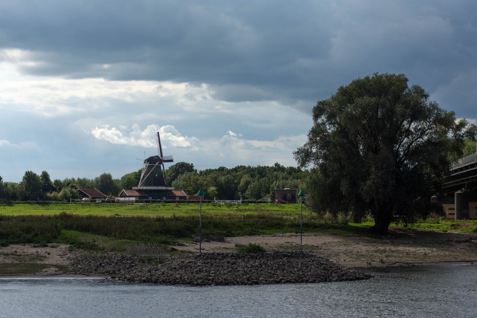 Nikon D7200 sample photo. River, landscape, mill photography