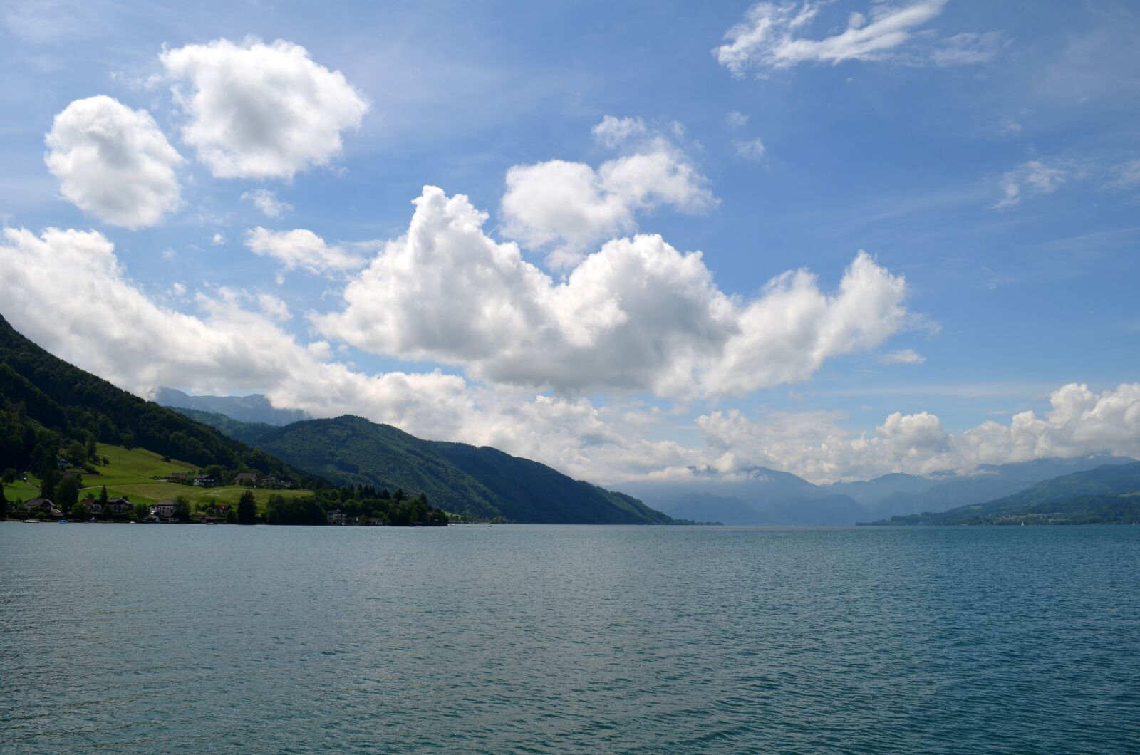 Nikon D5100 sample photo. Attersee, salzkammergut, lake photography