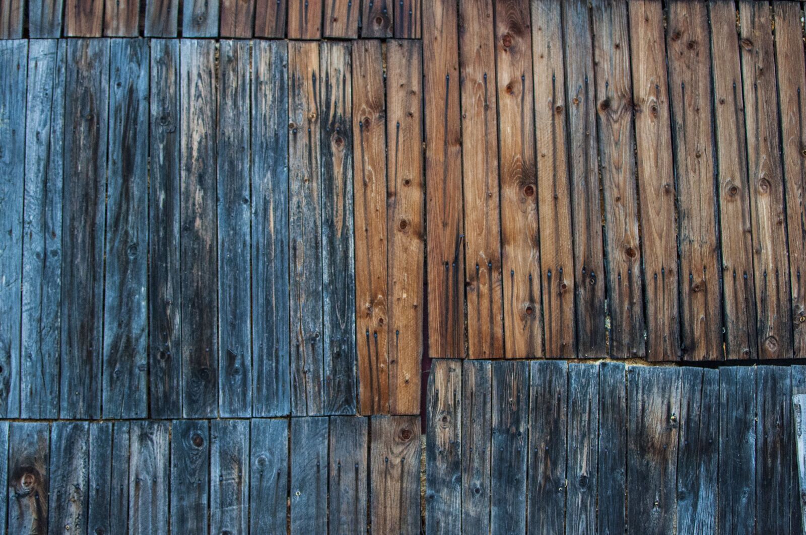 Nikon D90 sample photo. The background, boards, wood photography