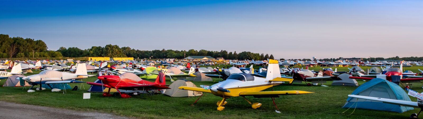 Tamron SP 24-70mm F2.8 Di VC USD sample photo. Aviation, camping, aircraft photography