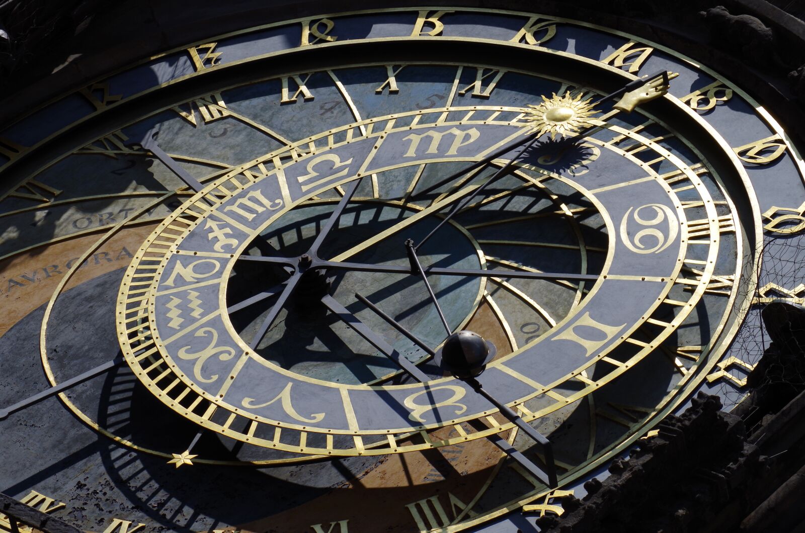 Pentax K-500 sample photo. Clock, prague, czech republic photography