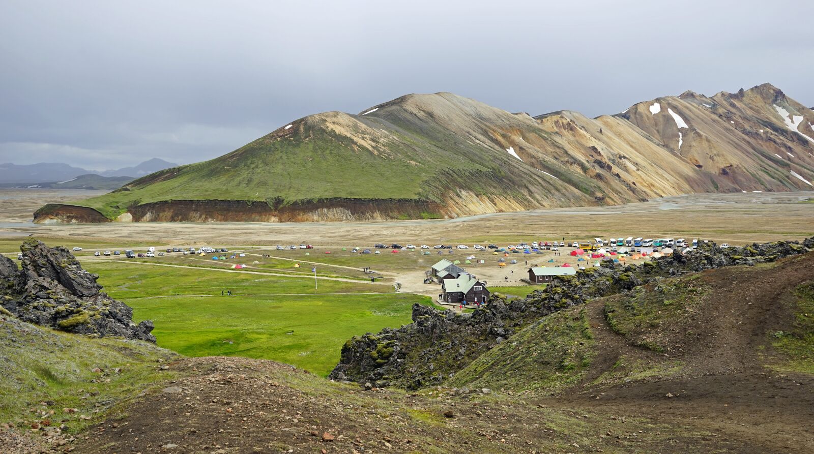 Sony a7 + Sony FE 28-70mm F3.5-5.6 OSS sample photo. Iceland, landmannahellir, landscape photography
