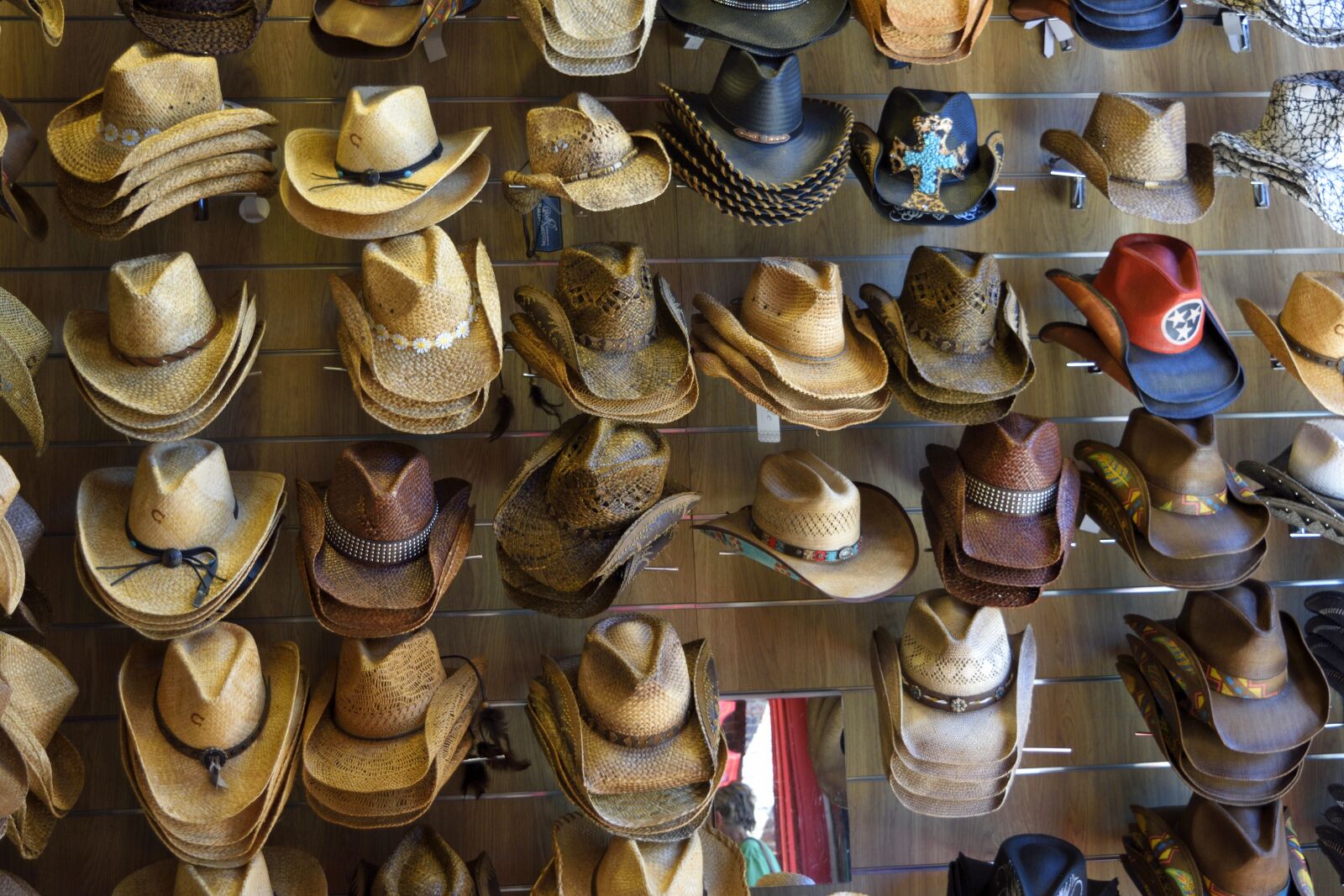 Nikon D3300 sample photo. Cowboy hats, for sale photography
