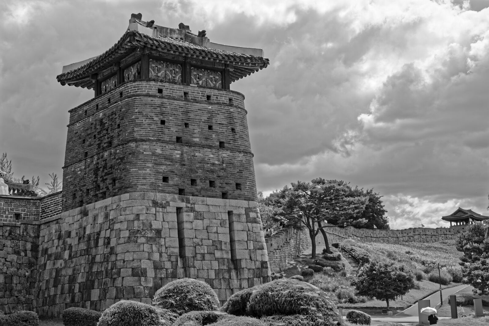 Nikon D750 sample photo. Suwon hwaseong fortress photography