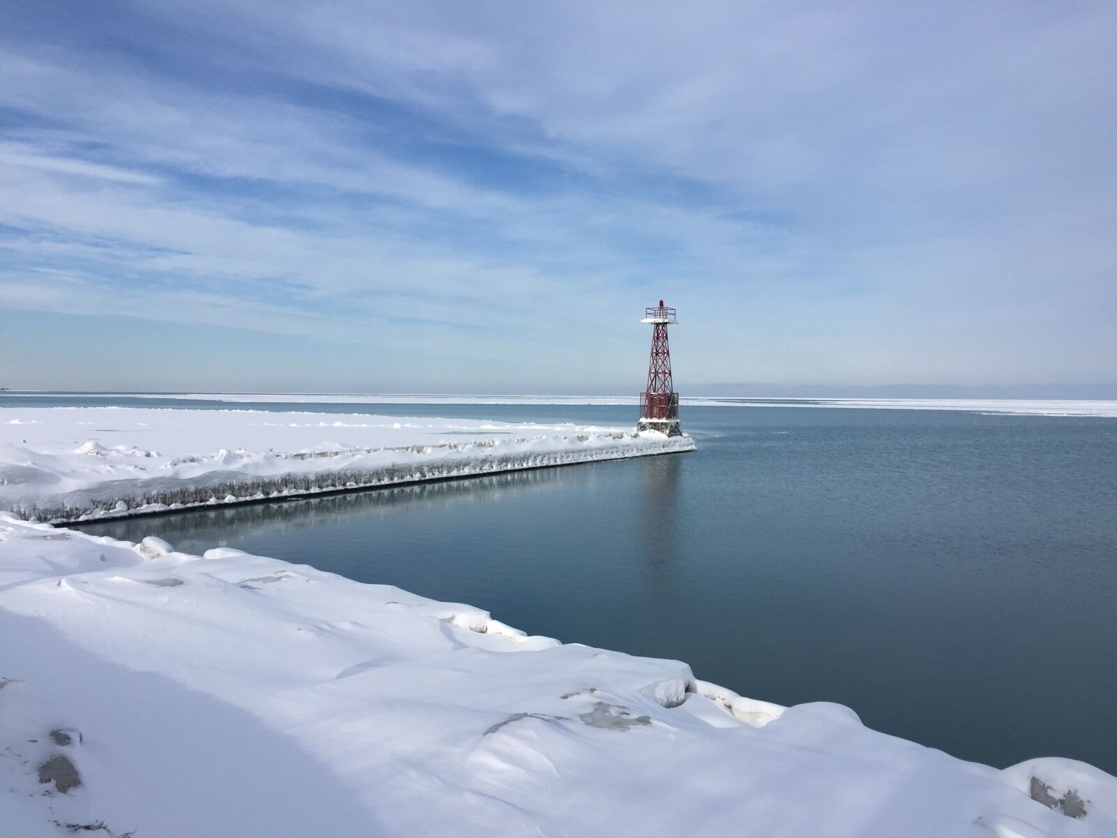 Apple iPhone 6 sample photo. Winter, body of water photography