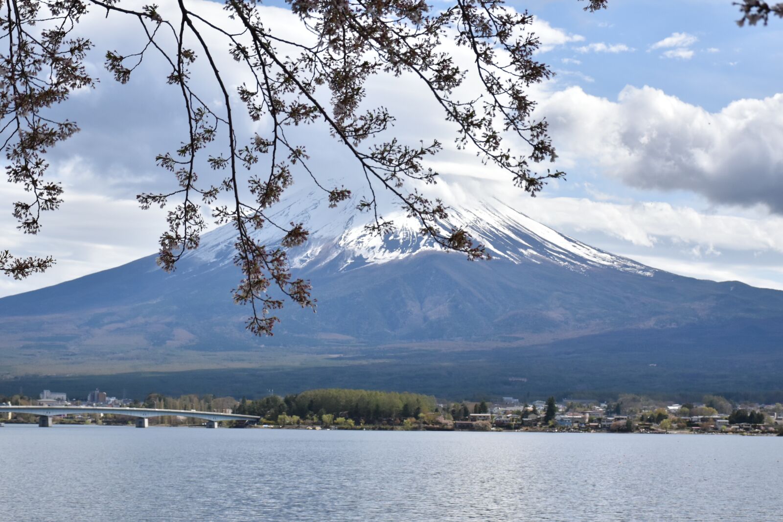 Nikon D5600 sample photo. Fuji, kawaguchiko, mountains photography