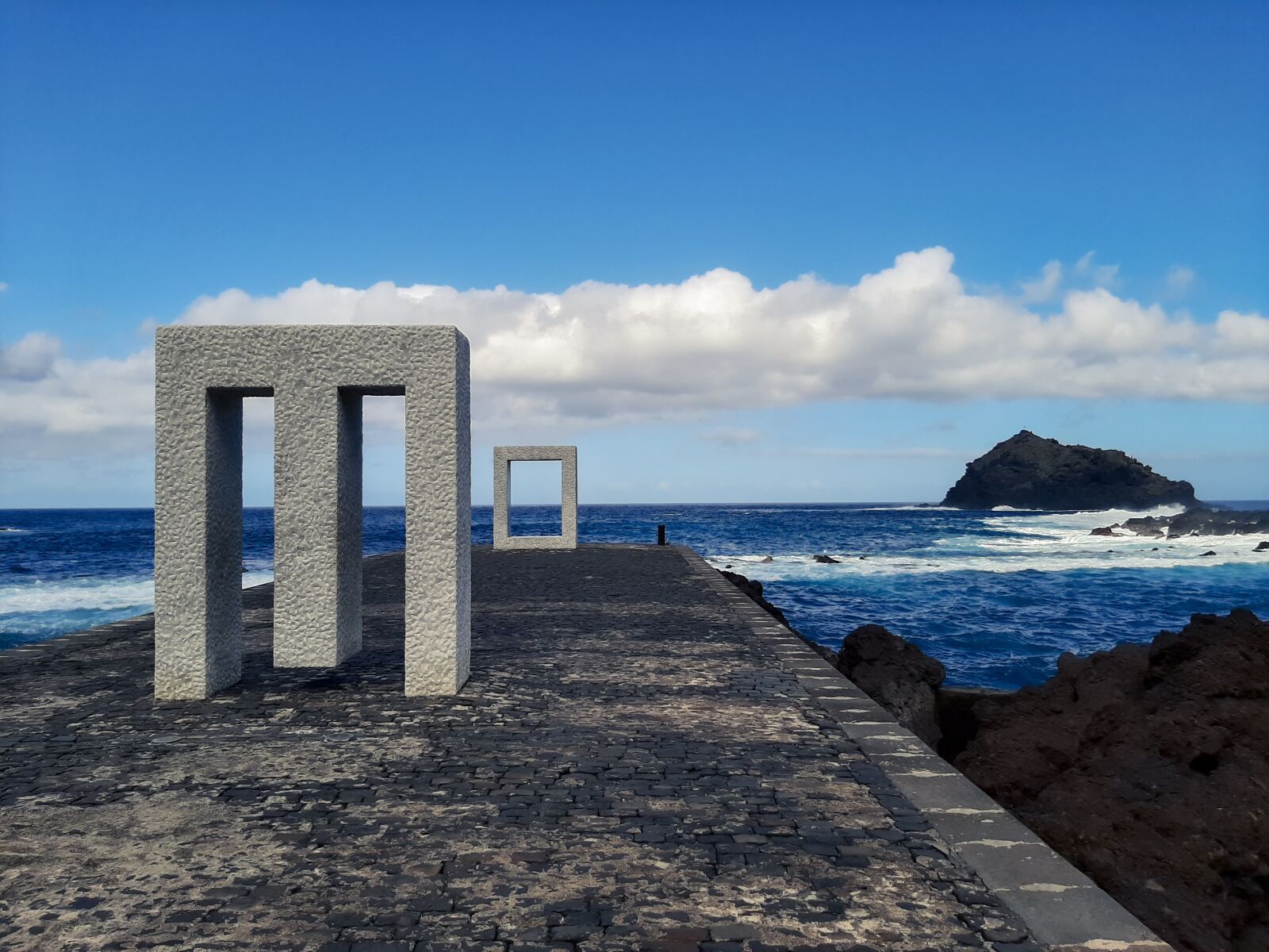 Samsung Galaxy A50 sample photo. Garachico, sea, spain photography