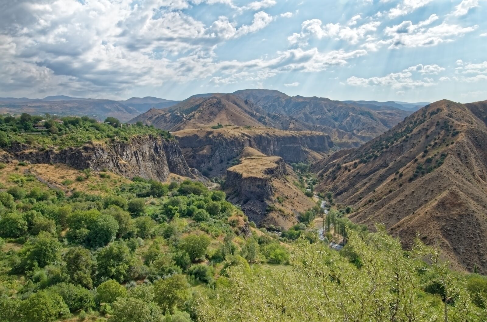 Nikon D7000 sample photo. Armenia, garni gorge, gorge photography