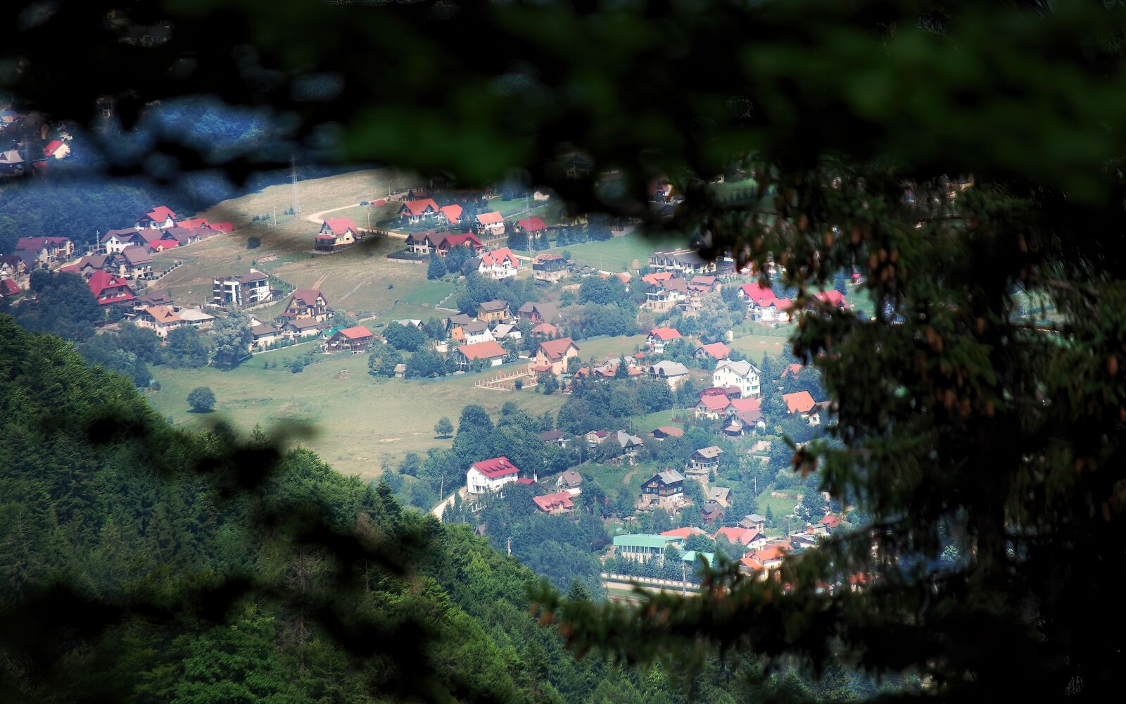 Nikon D40X sample photo. Landscape, mountain, buildings photography