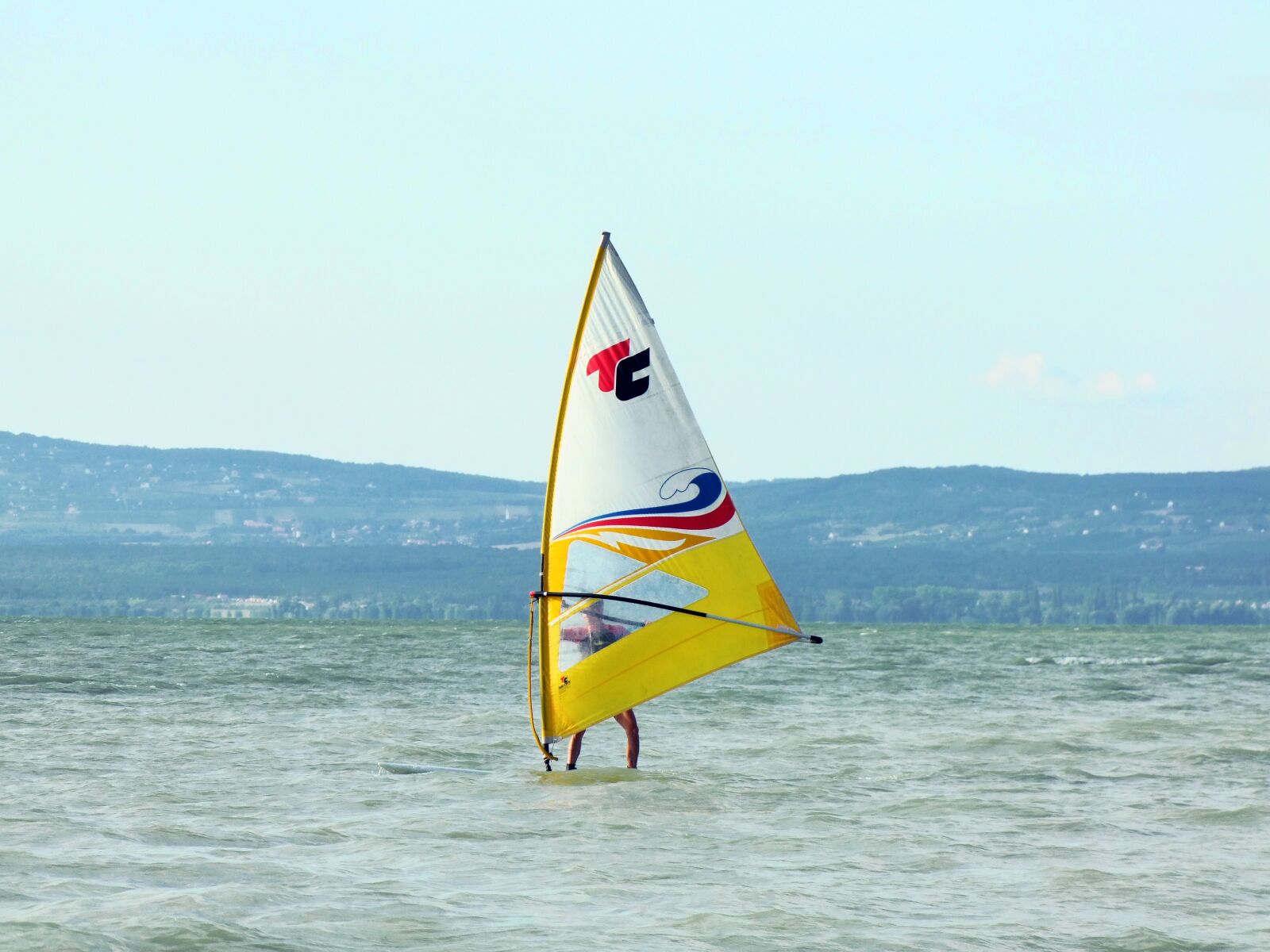 Fujifilm FinePix S100fs sample photo. Wind horse, lake balaton photography
