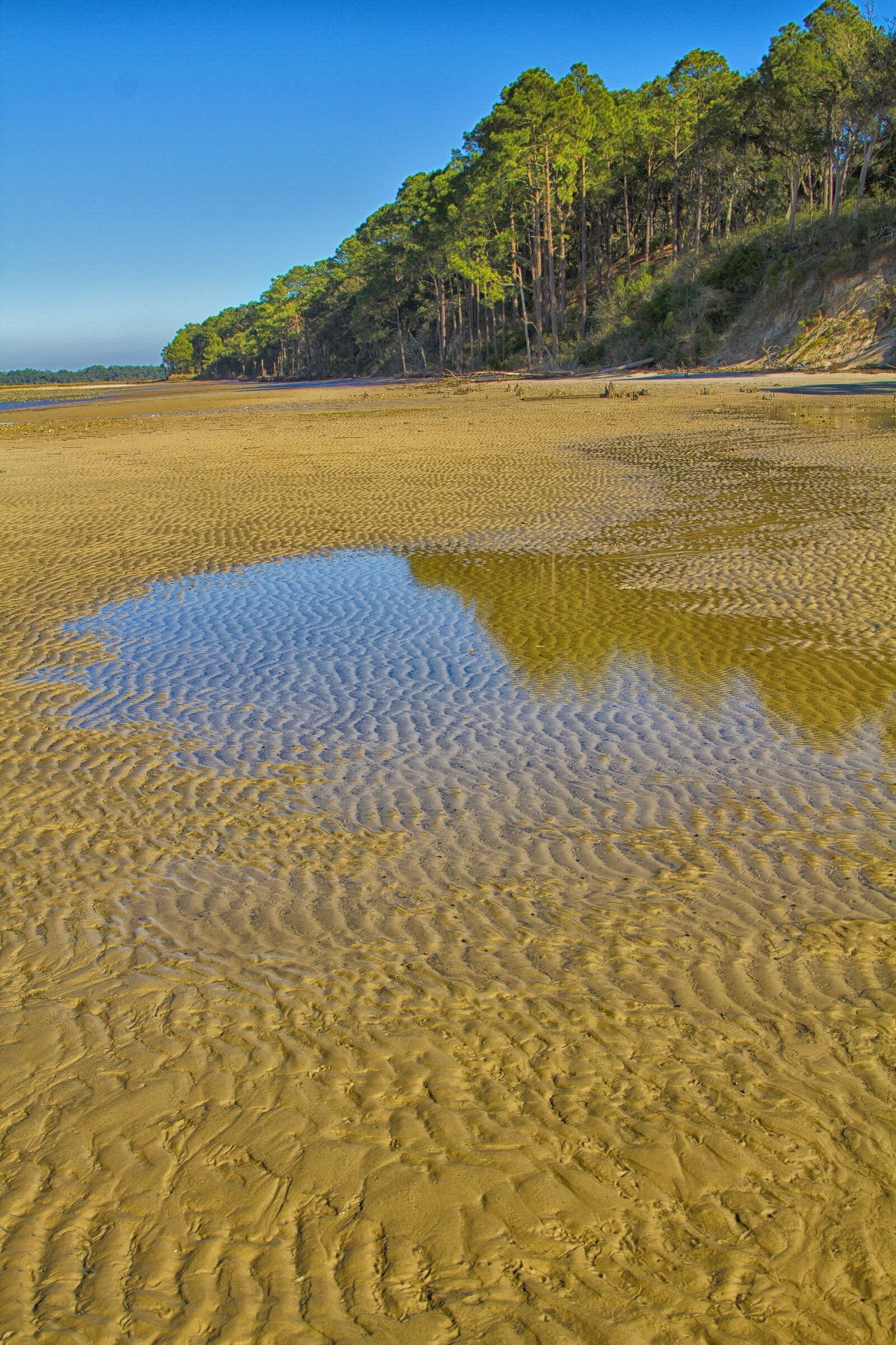 Canon EOS 7D + Canon EF 24-105mm F4L IS USM sample photo. Beach, low tide, sand photography