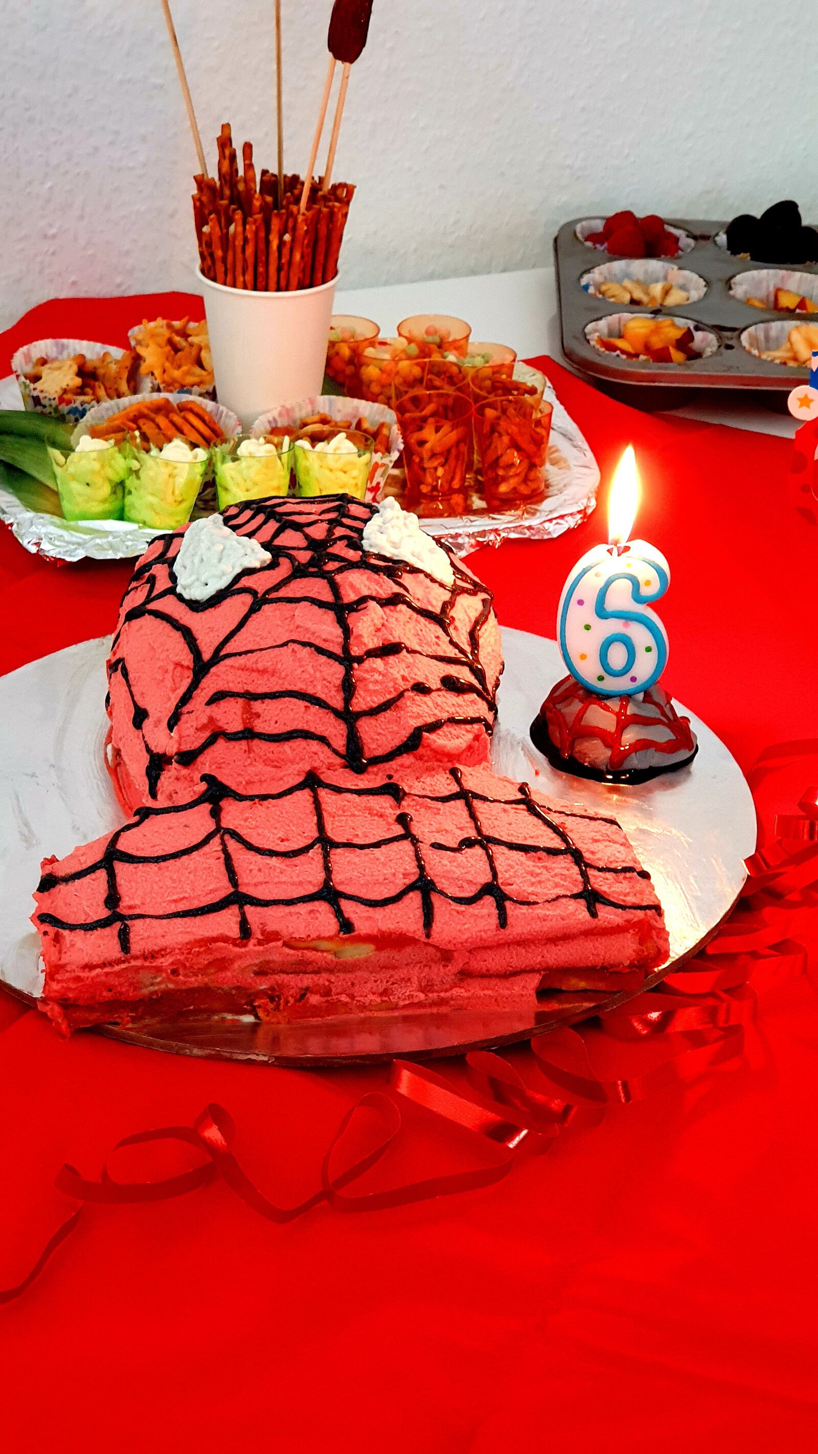 Samsung SM-G975F sample photo. Spiderman, birthday, six photography