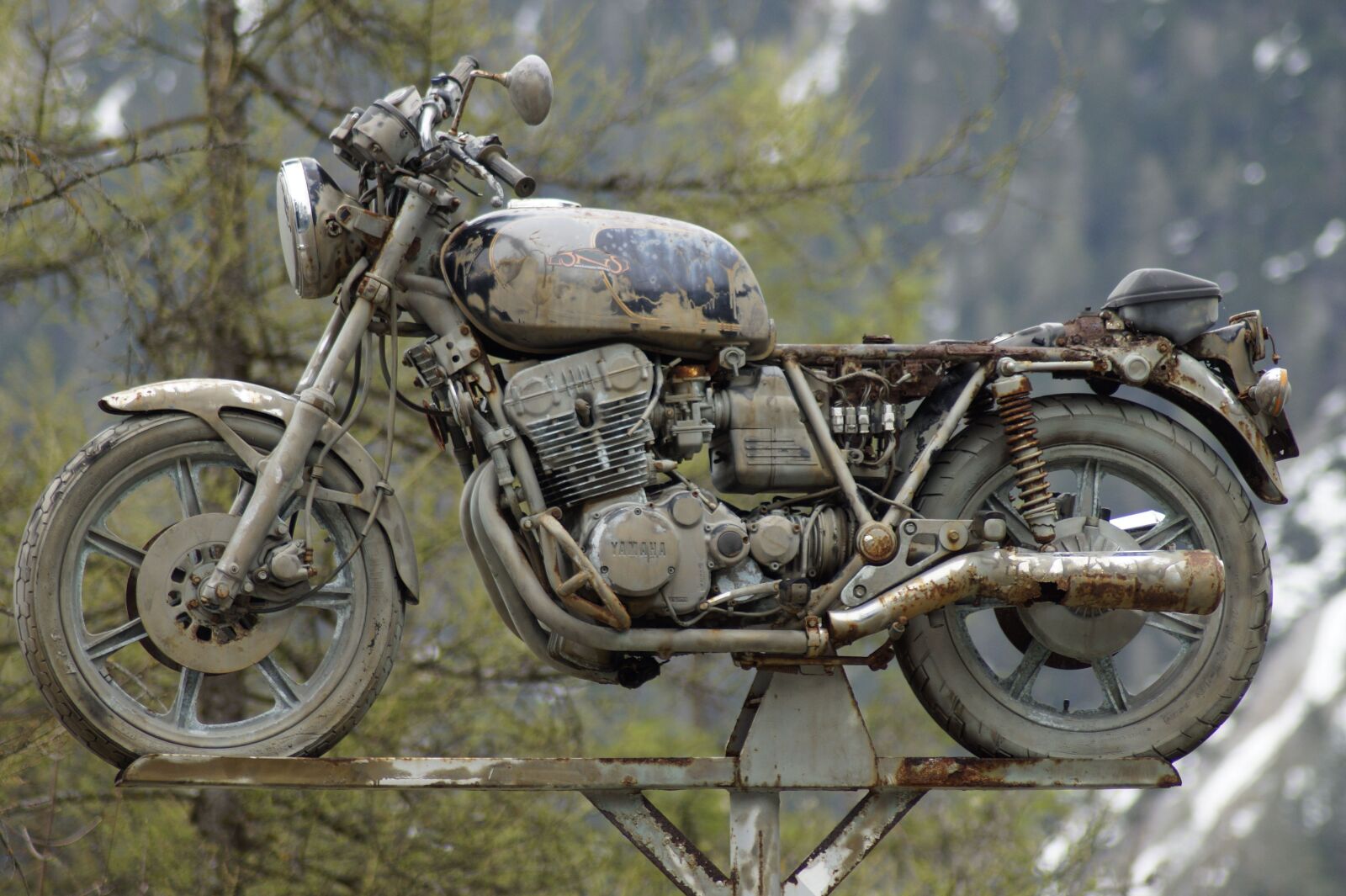Sony SLT-A58 sample photo. Oldtimer, motorcycle, old motorcycle photography