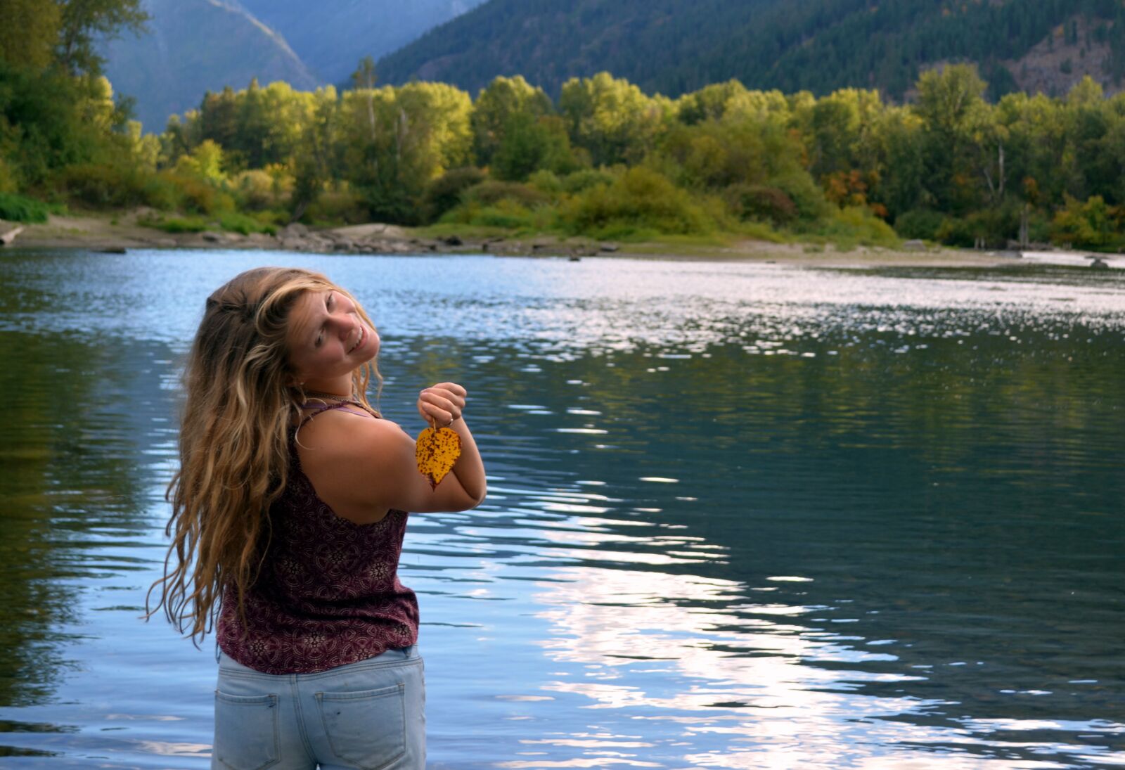 Nikon D5100 sample photo. River, water, sunset photography