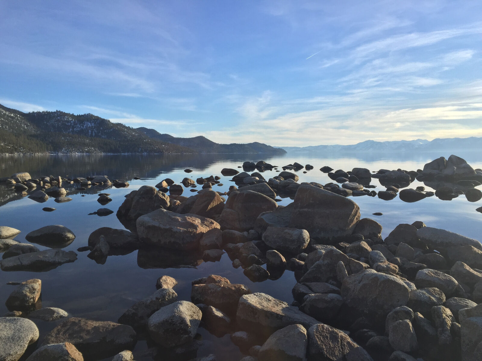 Apple iPhone 6 sample photo. Lake, tahoe, february, 2016 photography