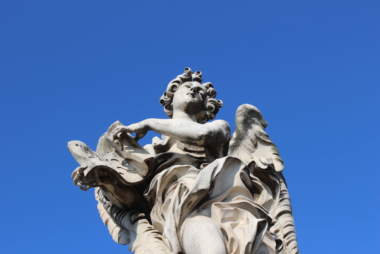 Canon EF-S 18-55mm F3.5-5.6 III sample photo. Angel, roma, monument photography