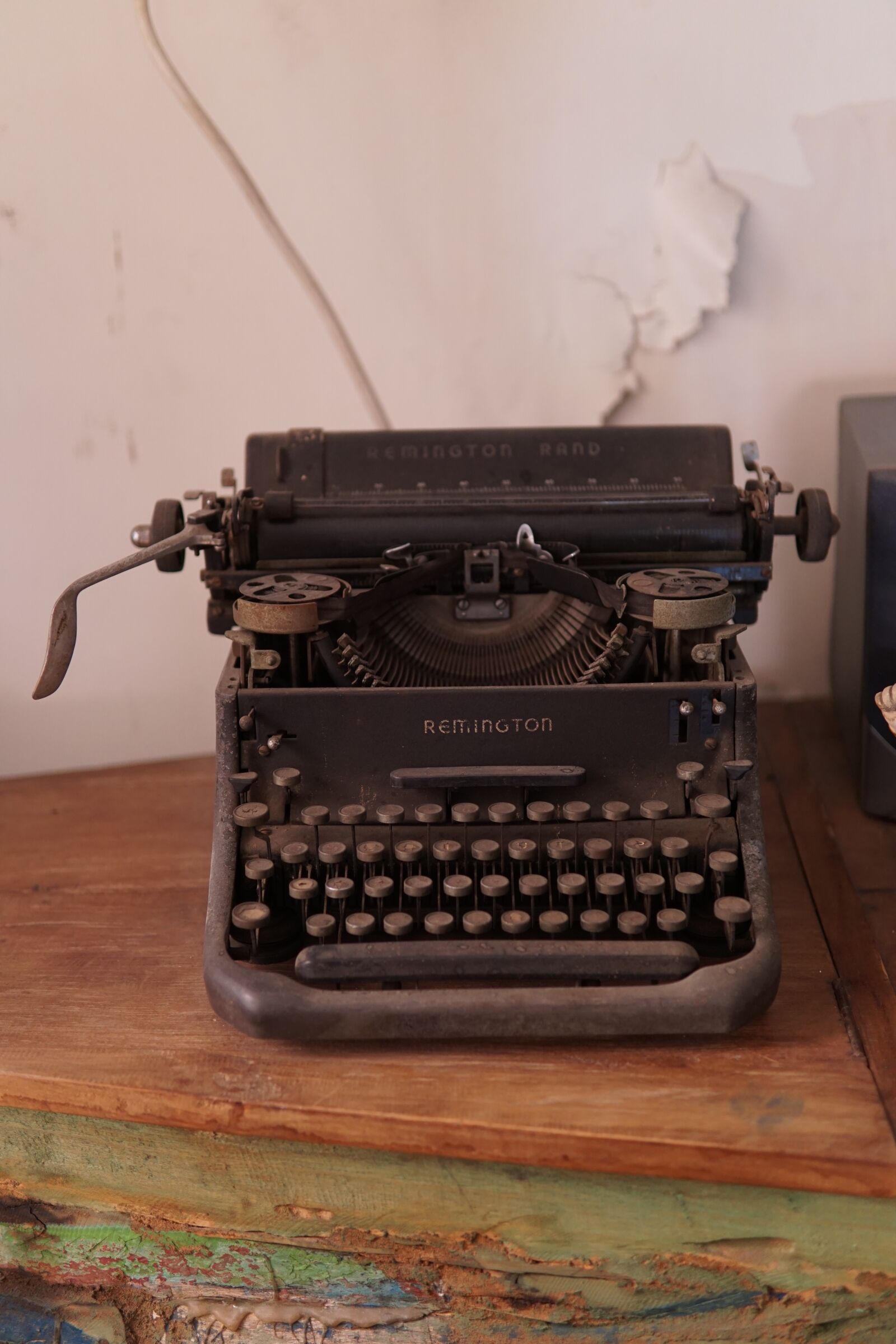 30mm F1.4 DC DN | Contemporary 016 sample photo. Typewriter, antique, old photography