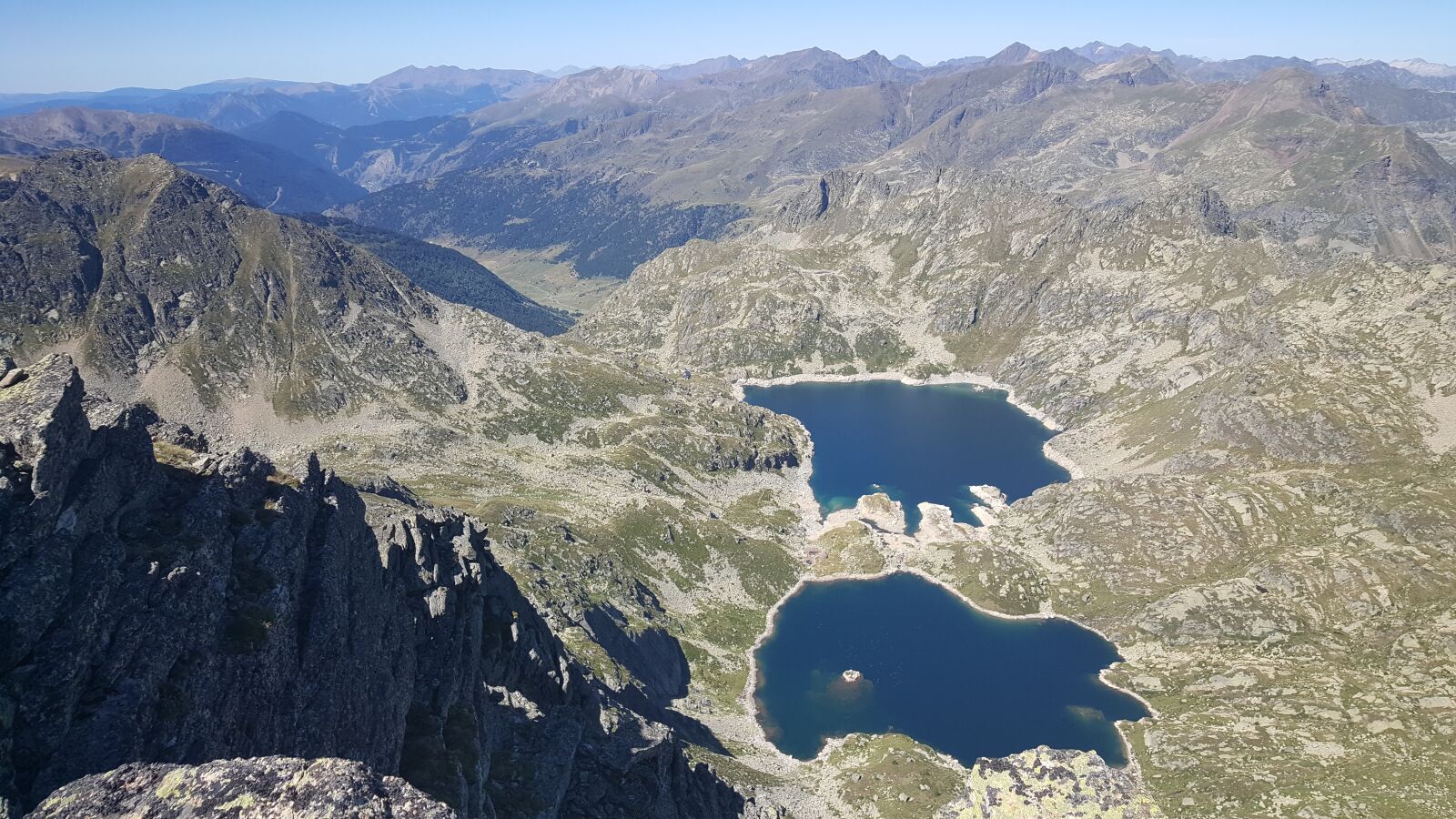 Samsung Galaxy S6 sample photo. Estany, views, mountain photography