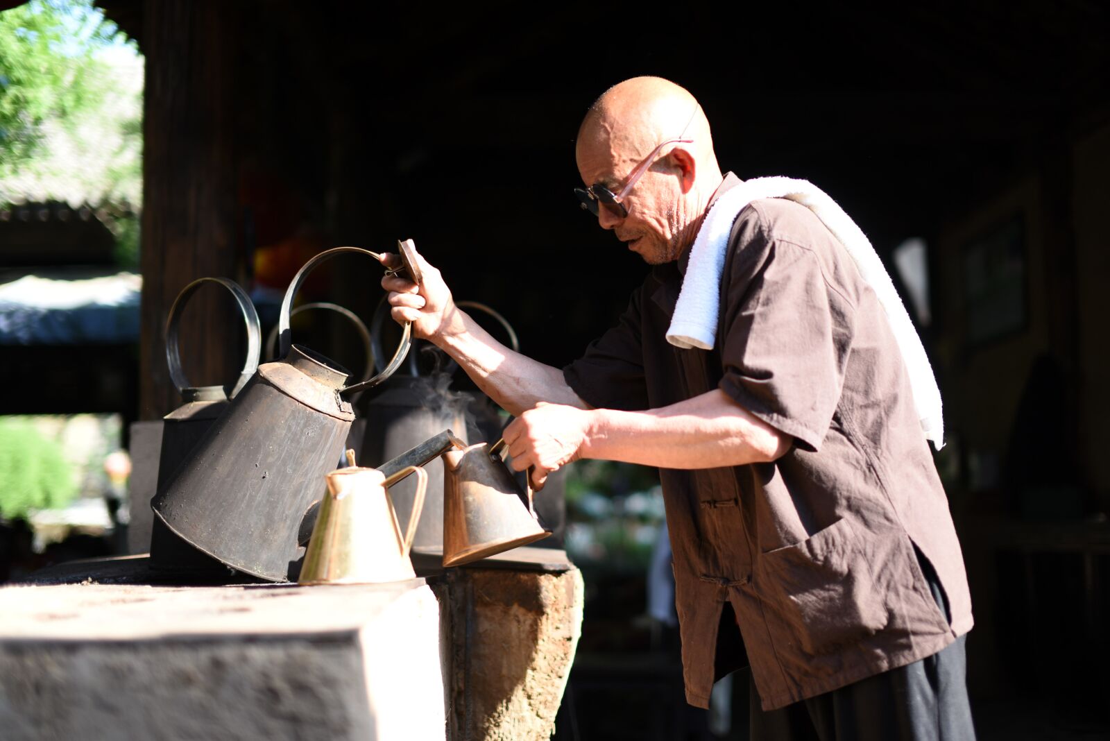 Nikon D750 sample photo. The old man, boil photography