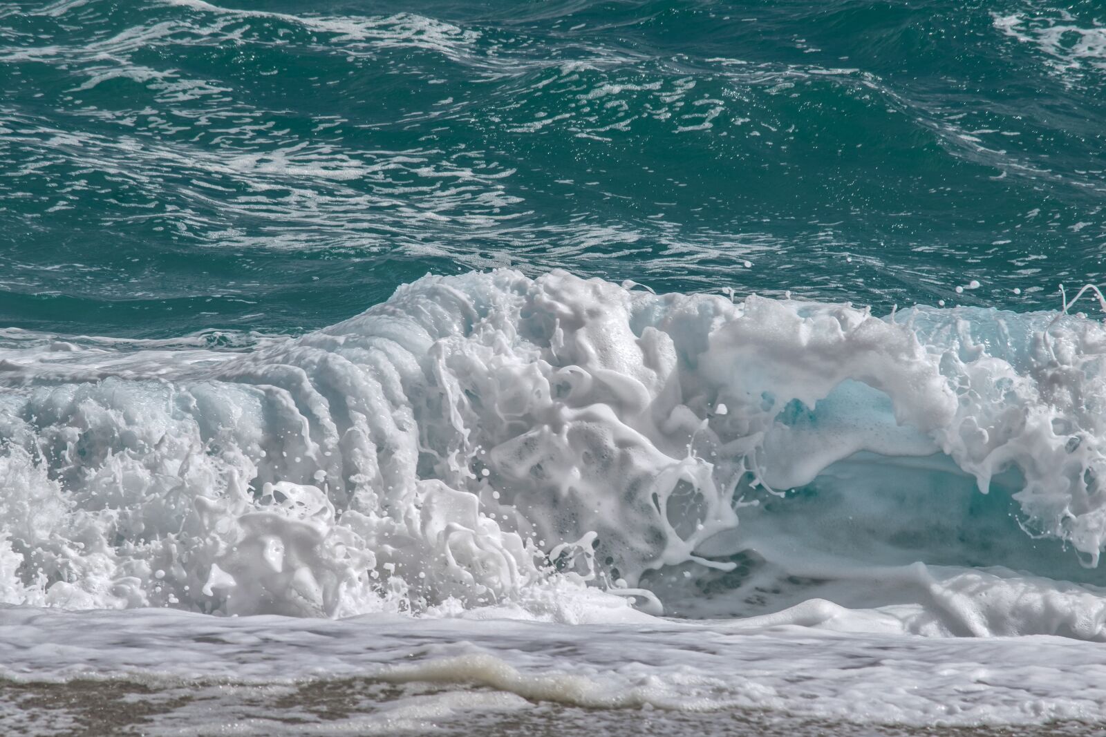 Nikon D3300 sample photo. Sea, wave, foam photography