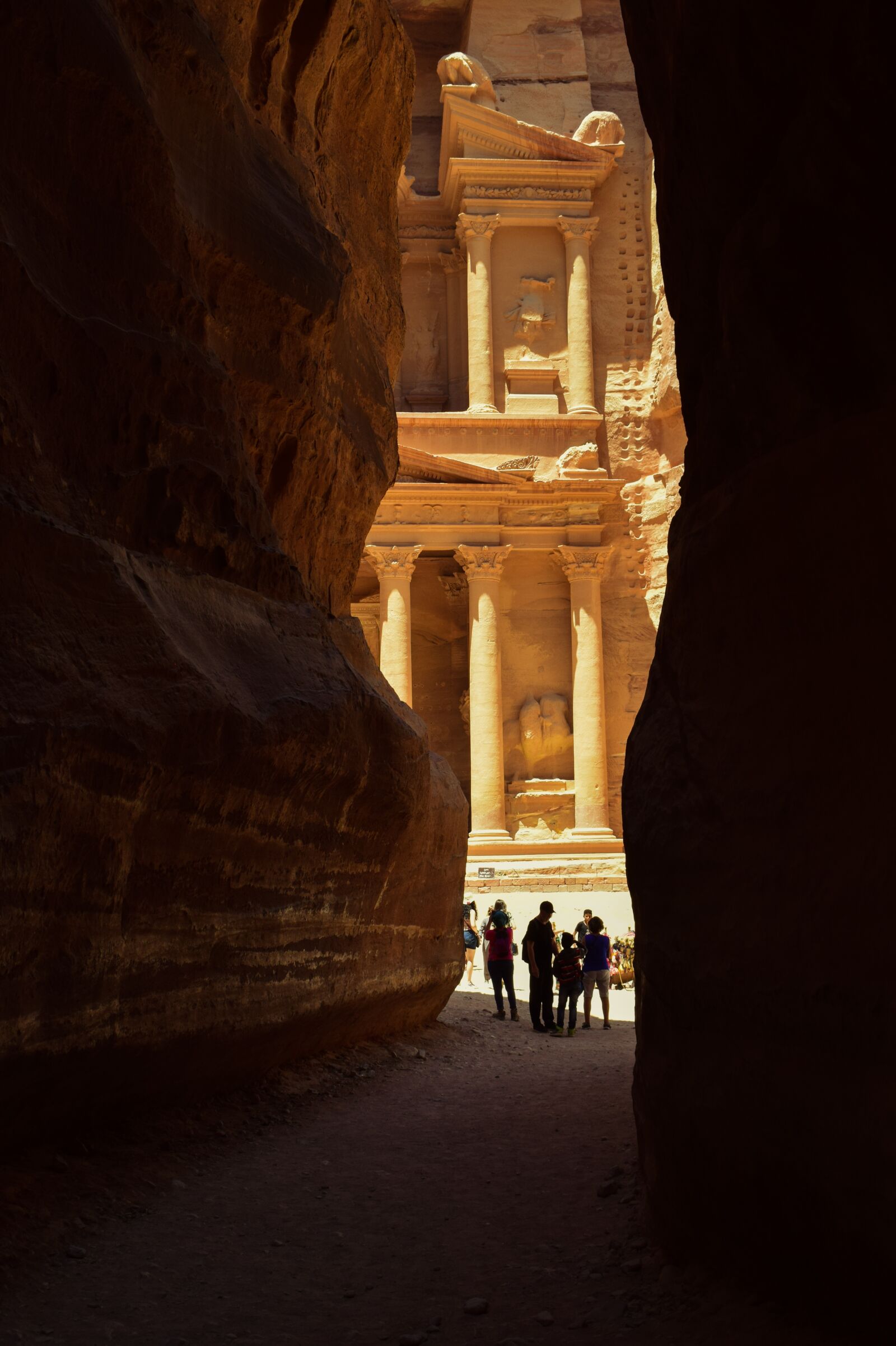 Nikon D3300 sample photo. Petra, jordan, canyon photography