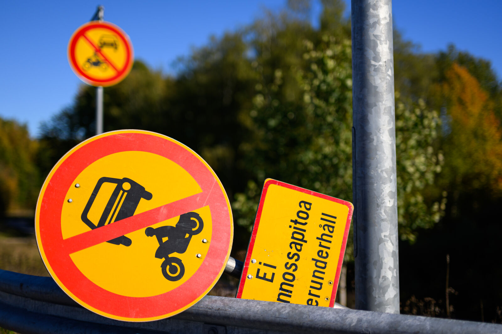 Nikon Z8 sample photo. Sleepy sign photography
