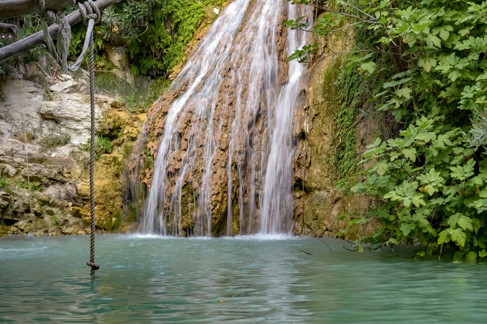 Nikon D3300 sample photo. Waterfall, pond, nature photography