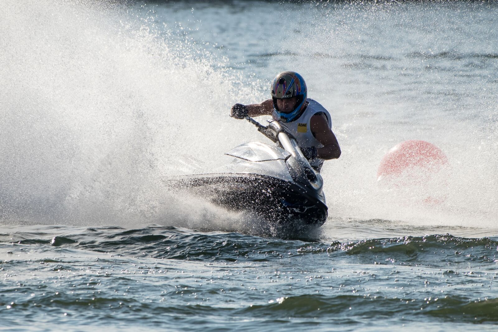 Canon EF 70-300 F4-5.6 IS II USM sample photo. Jet boat, jet ski photography