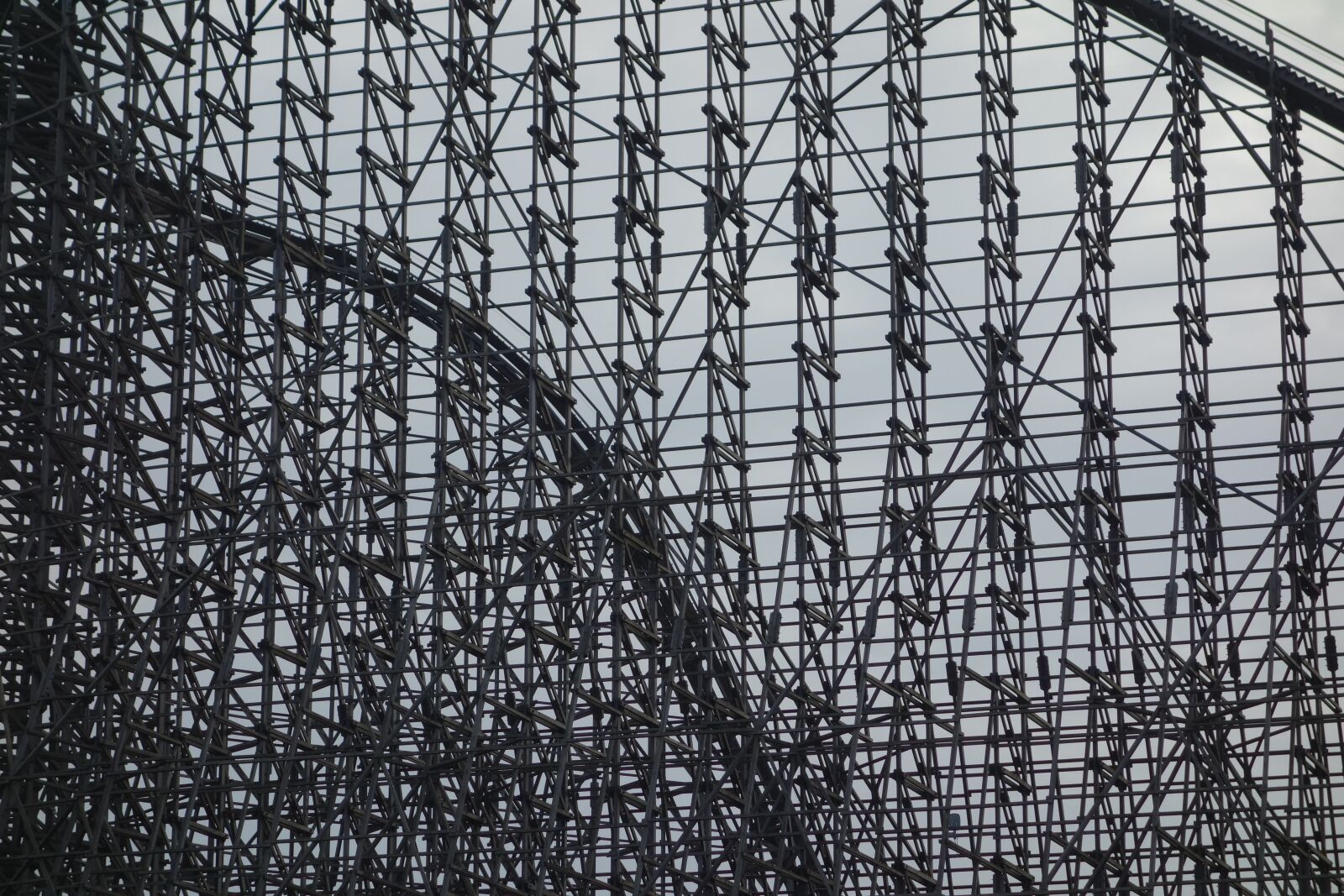 Sony Cyber-shot DSC-RX100 sample photo. Wooden rollercoaster, roller coaster photography