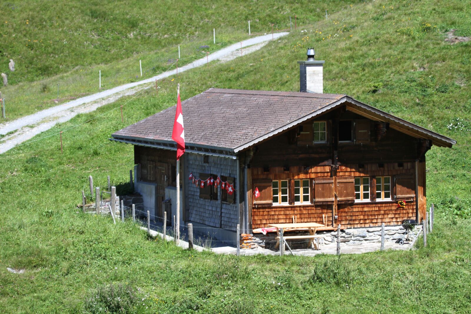 Canon EOS 7D sample photo. Alpine hut, meiringen, mountains photography