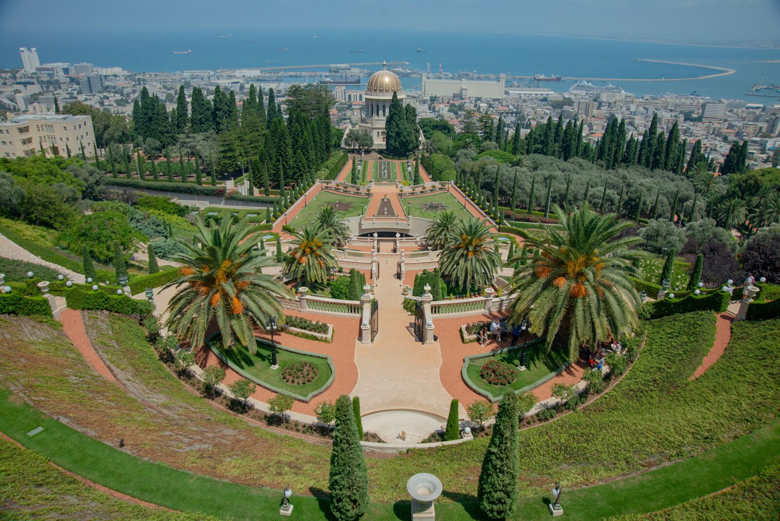 Nikon D800 sample photo. Haifa, the bahai gardens photography