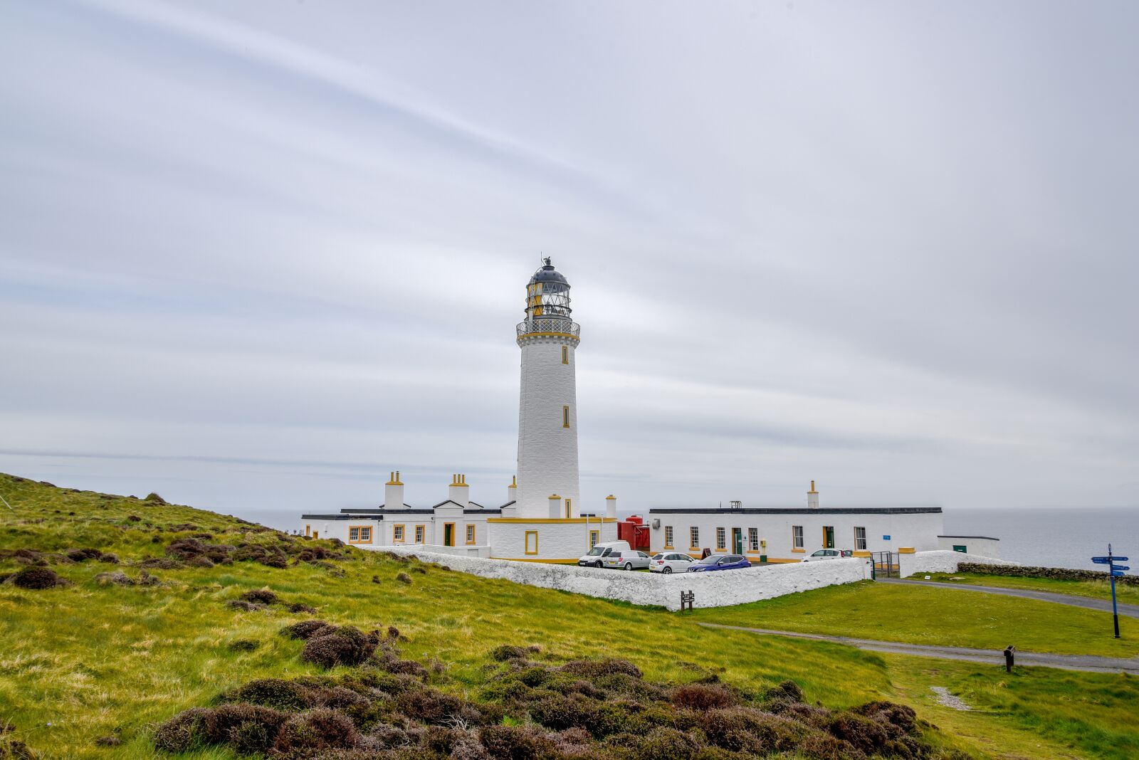 Nikon D750 sample photo. Lighthouse, mull of galloway photography