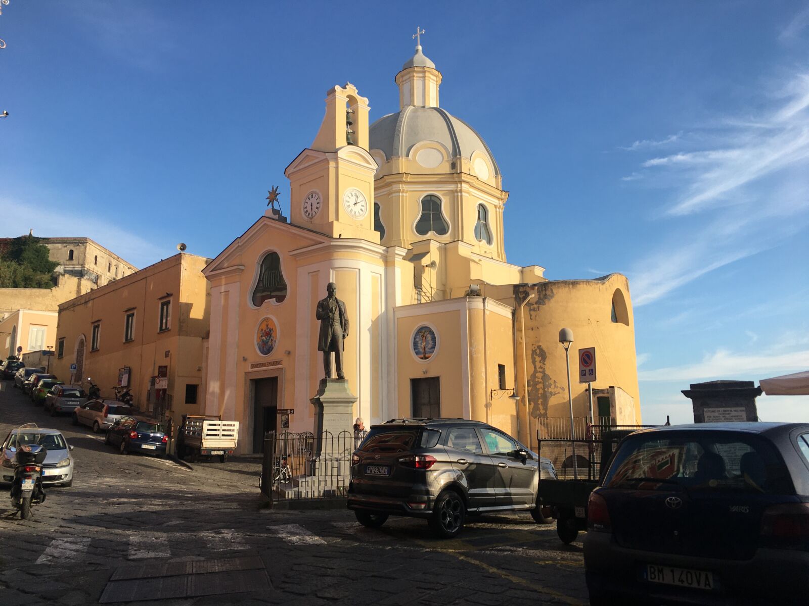 Apple iPhone 6s sample photo. Church, procida, italy photography