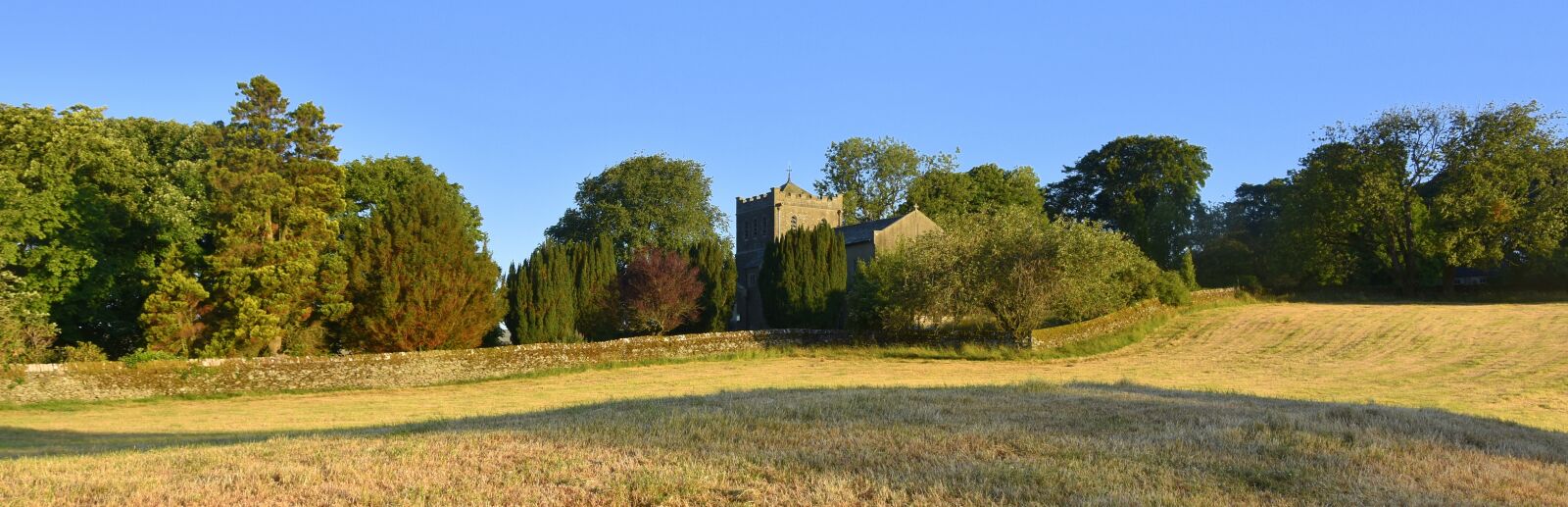 Nikon D7200 sample photo. Church, england, meadow photography