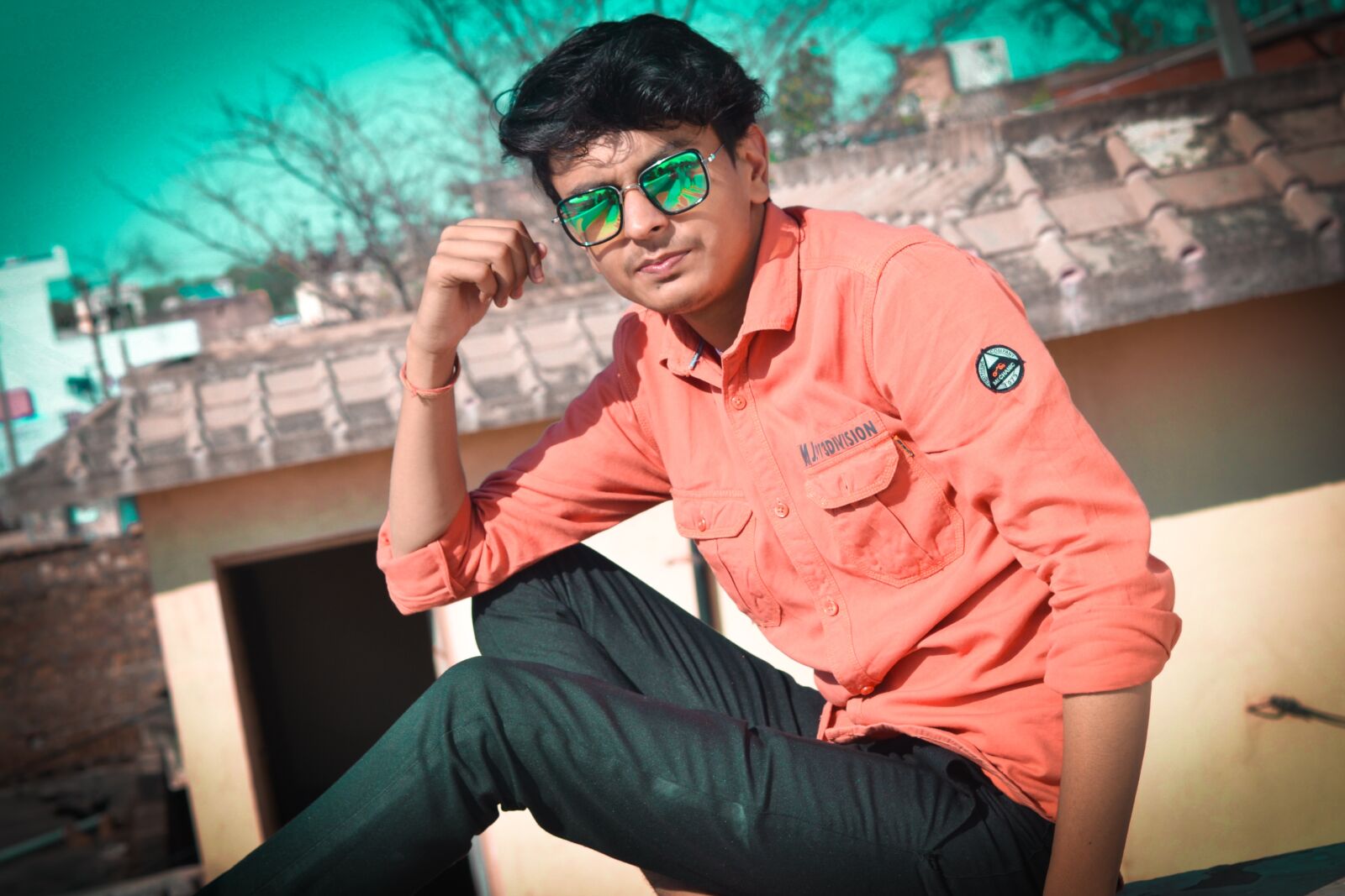 Nikon D3100 sample photo. Blur, desi, specs photography