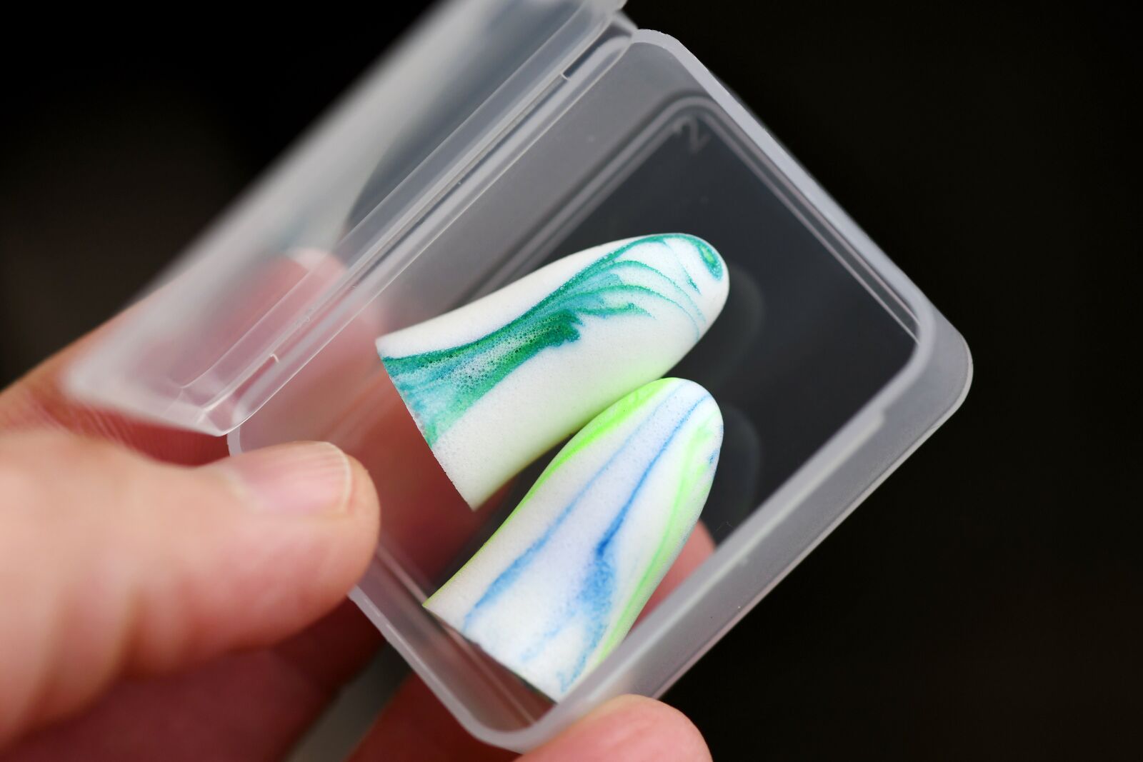 Nikon D500 sample photo. Ear plug, noise protection photography