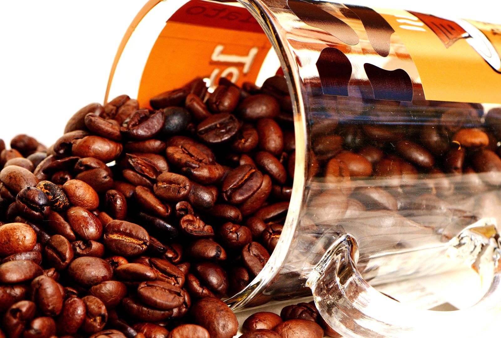 Nikon D3200 sample photo. Coffee, coffee beans, cafe photography