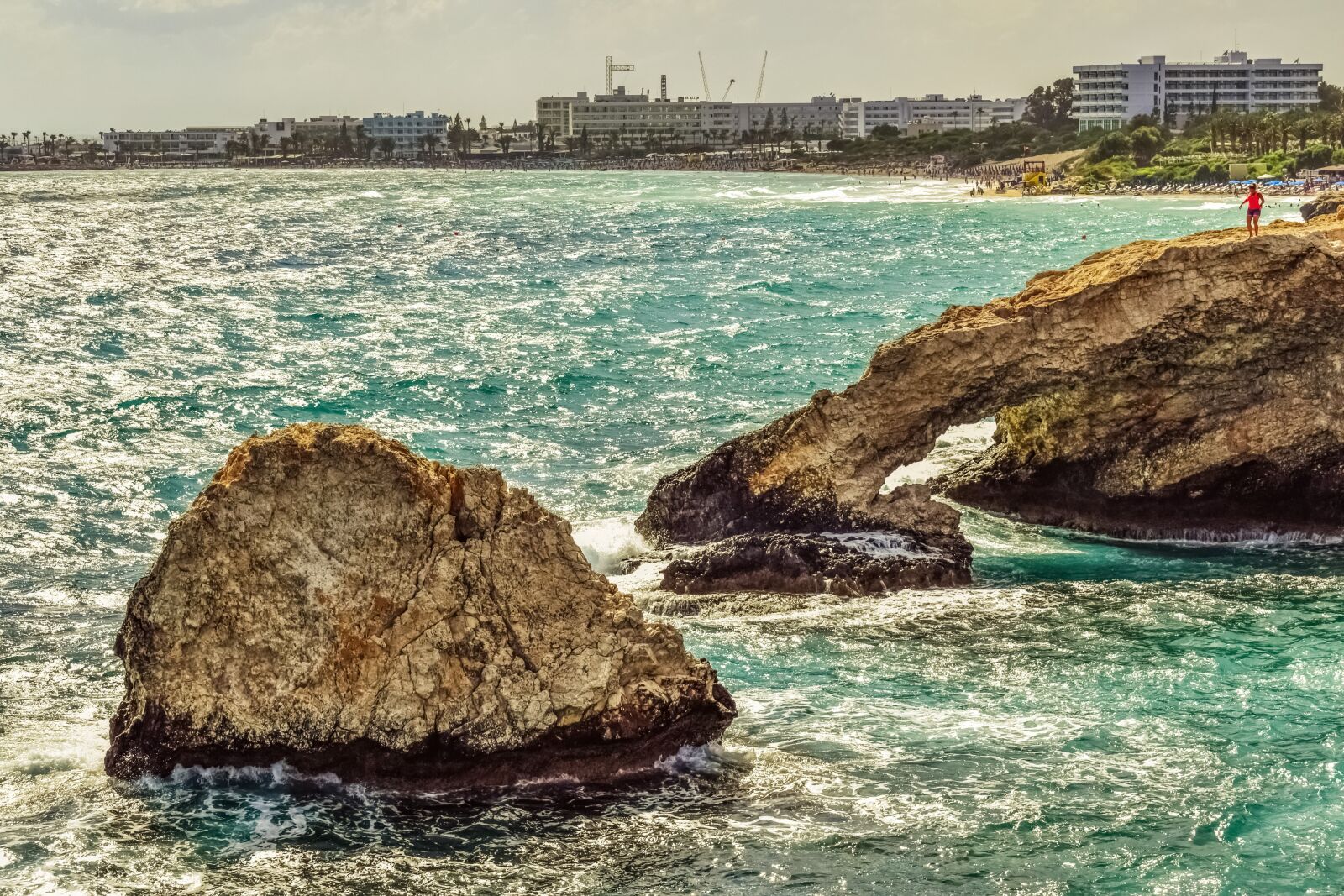 Nikon D3300 sample photo. Cyprus, ayia napa, view photography