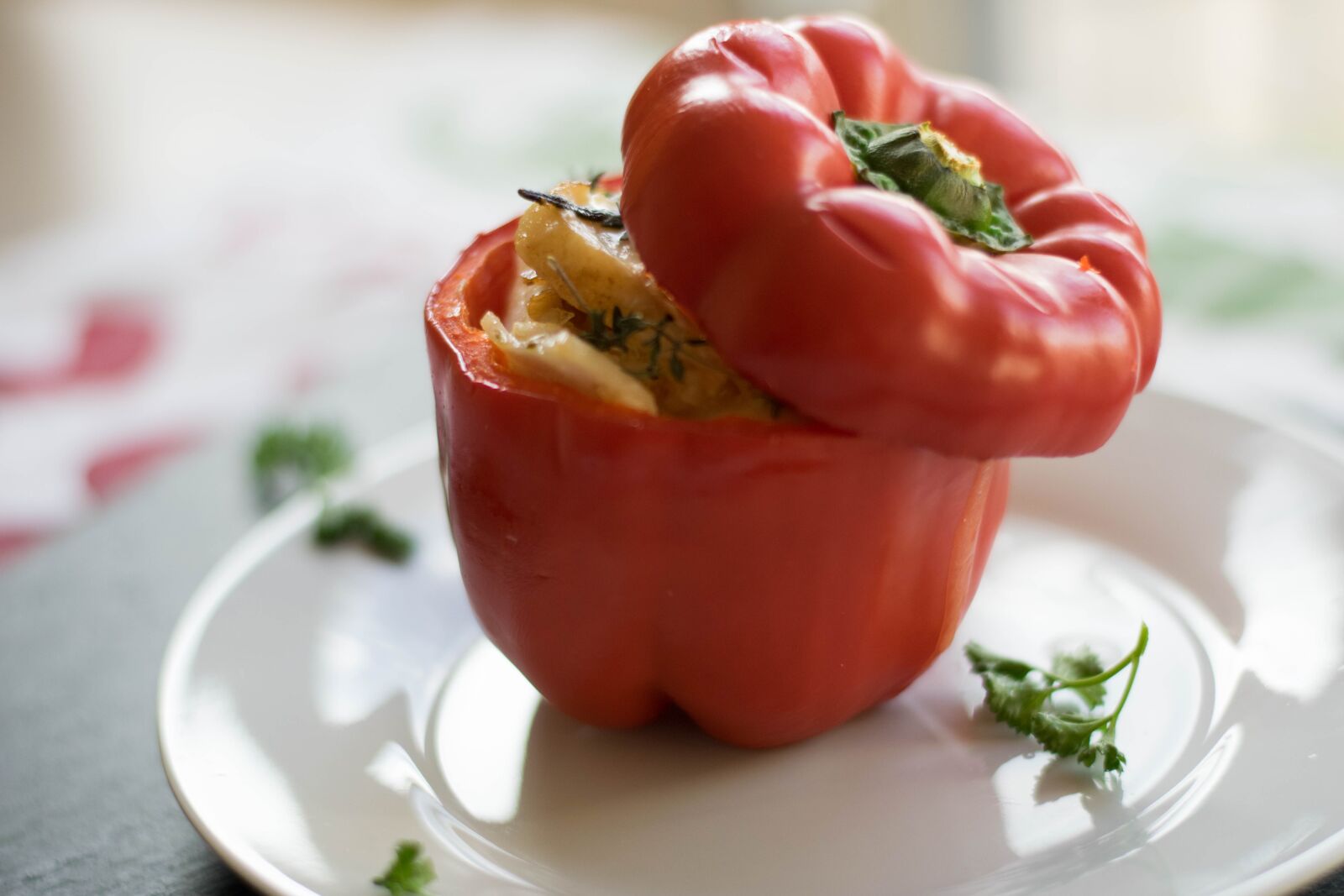 Nikon D3300 sample photo. Stuffed pepper, food, stuffed photography
