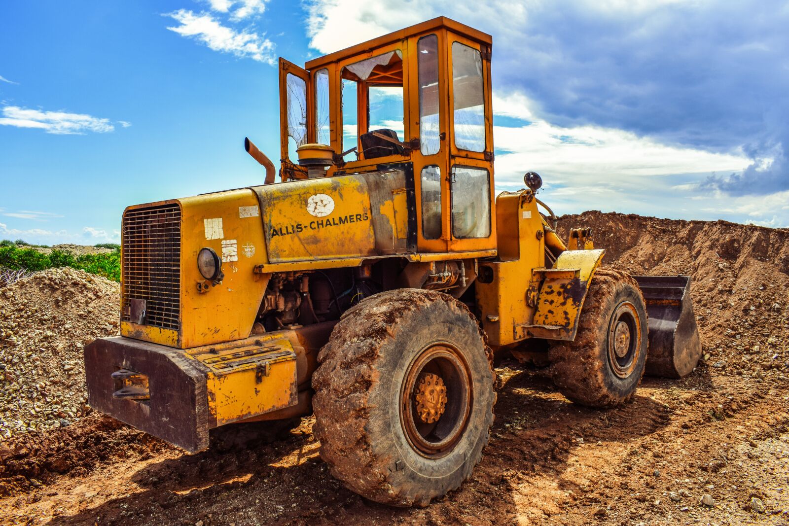 Nikon D3300 sample photo. Bulldozer, heavy machine, equipment photography